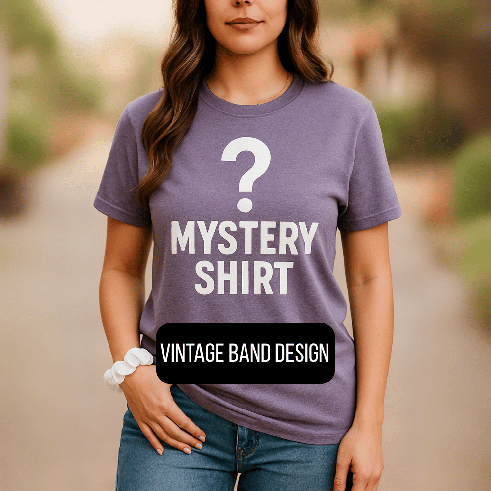 Mystery T-Shirt – Vintage Band Design