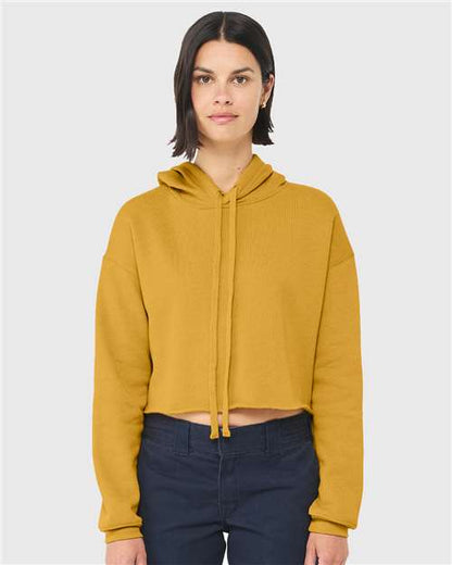 BELLA + CANVAS - Women's Crop Fleece Hoodie Sweatshirt - 7502