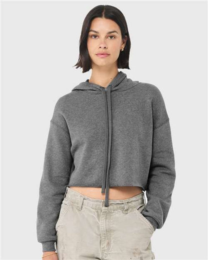 BELLA + CANVAS - Women's Crop Fleece Hoodie Sweatshirt - 7502