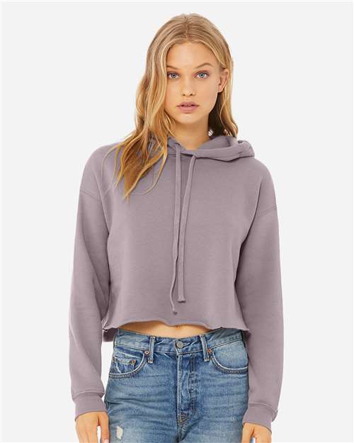BELLA + CANVAS - Women's Crop Fleece Hoodie Sweatshirt - 7502