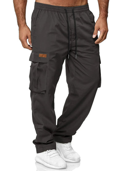 HOTake Mens Casual Sweatpants Cargo Joggers Pants Casual Sweatpants with Pockets Mens Athletic Pants Small Dark Grey