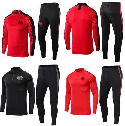 Athletic Set, Paris Long Sleeve Soccer Training Gear